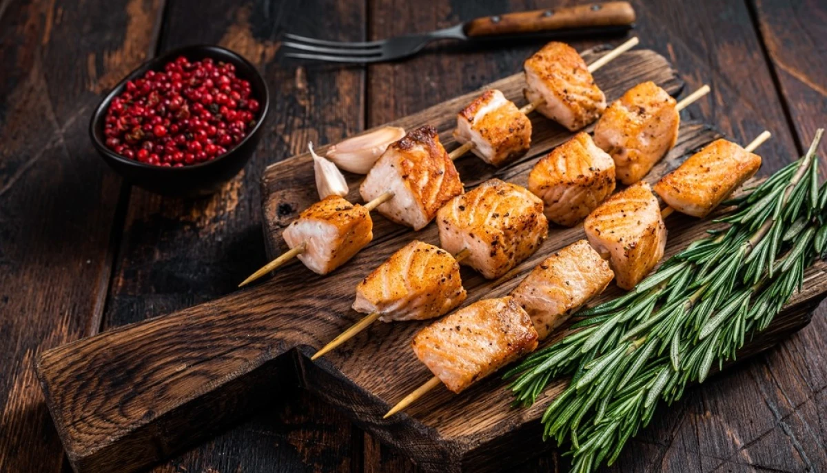 Brochette de filet de capitaine