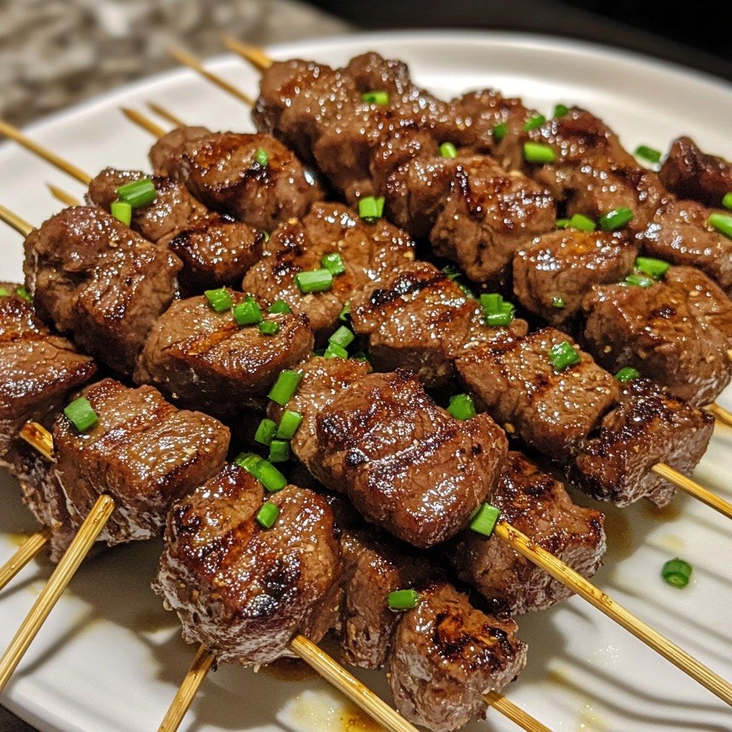 Brochettes de boeuf