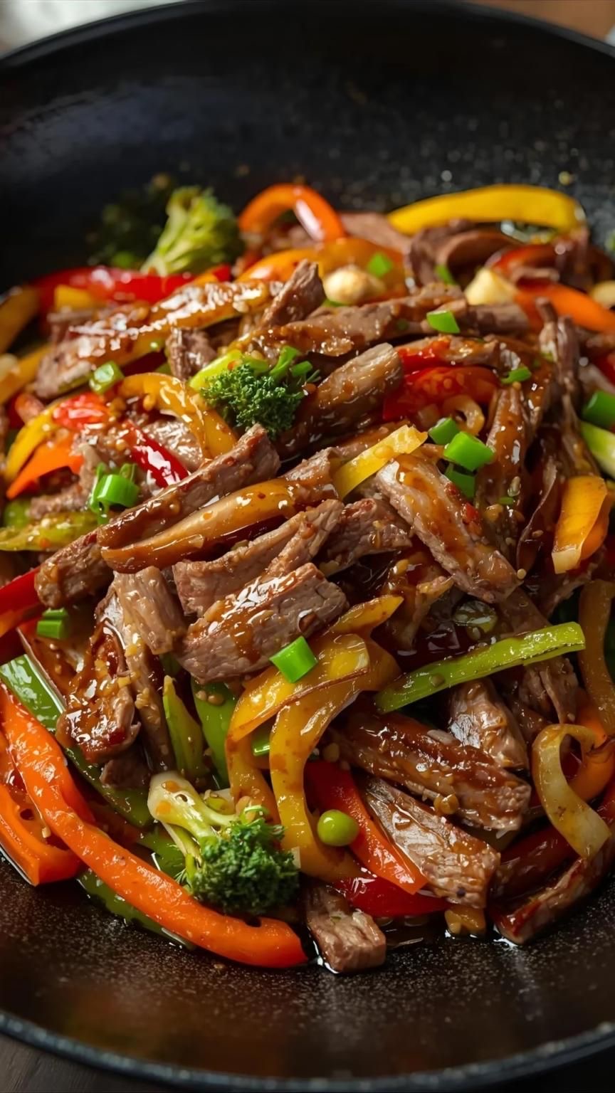 Émincés de boeuf basquaise