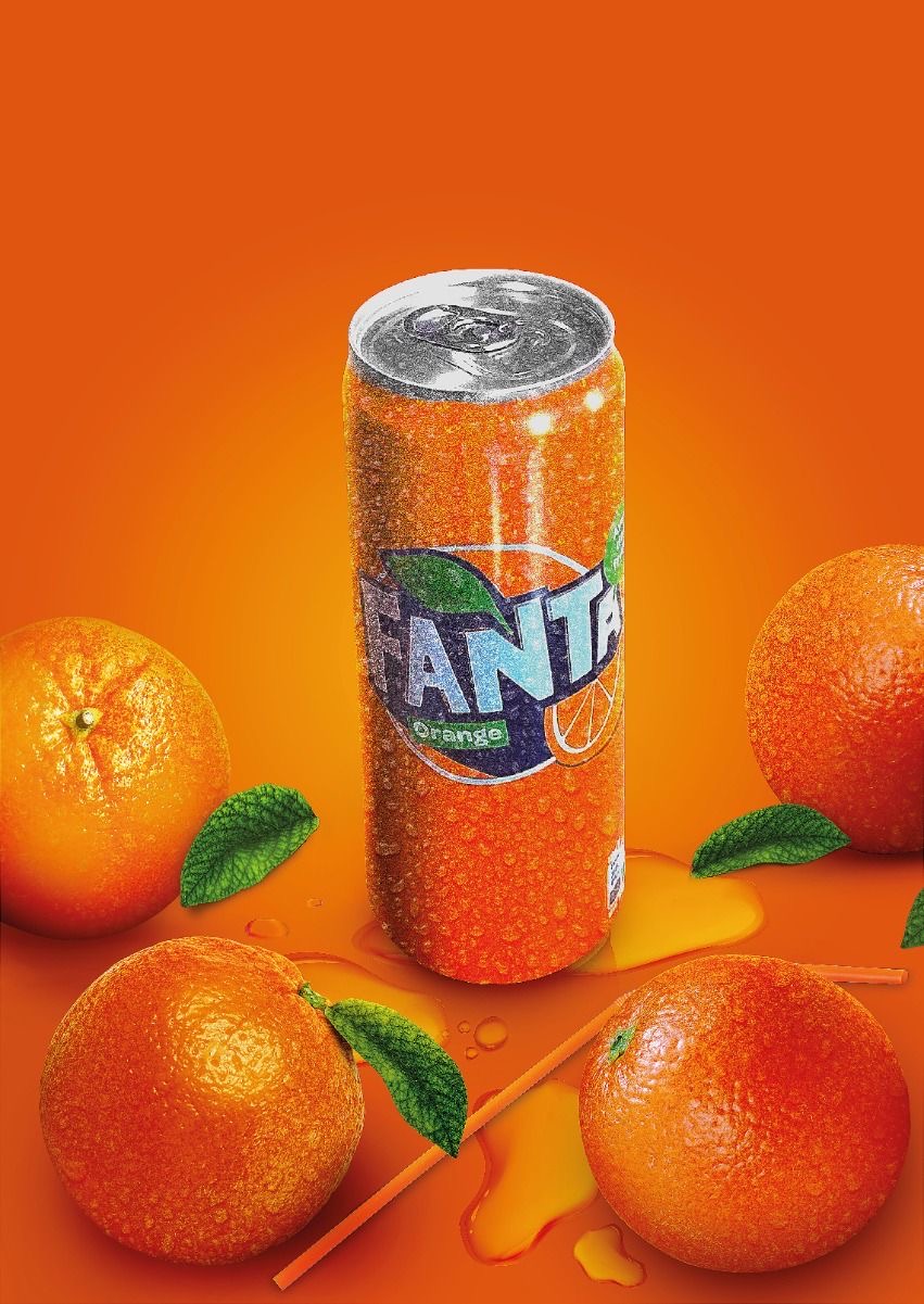 Jus Fanta en cannette