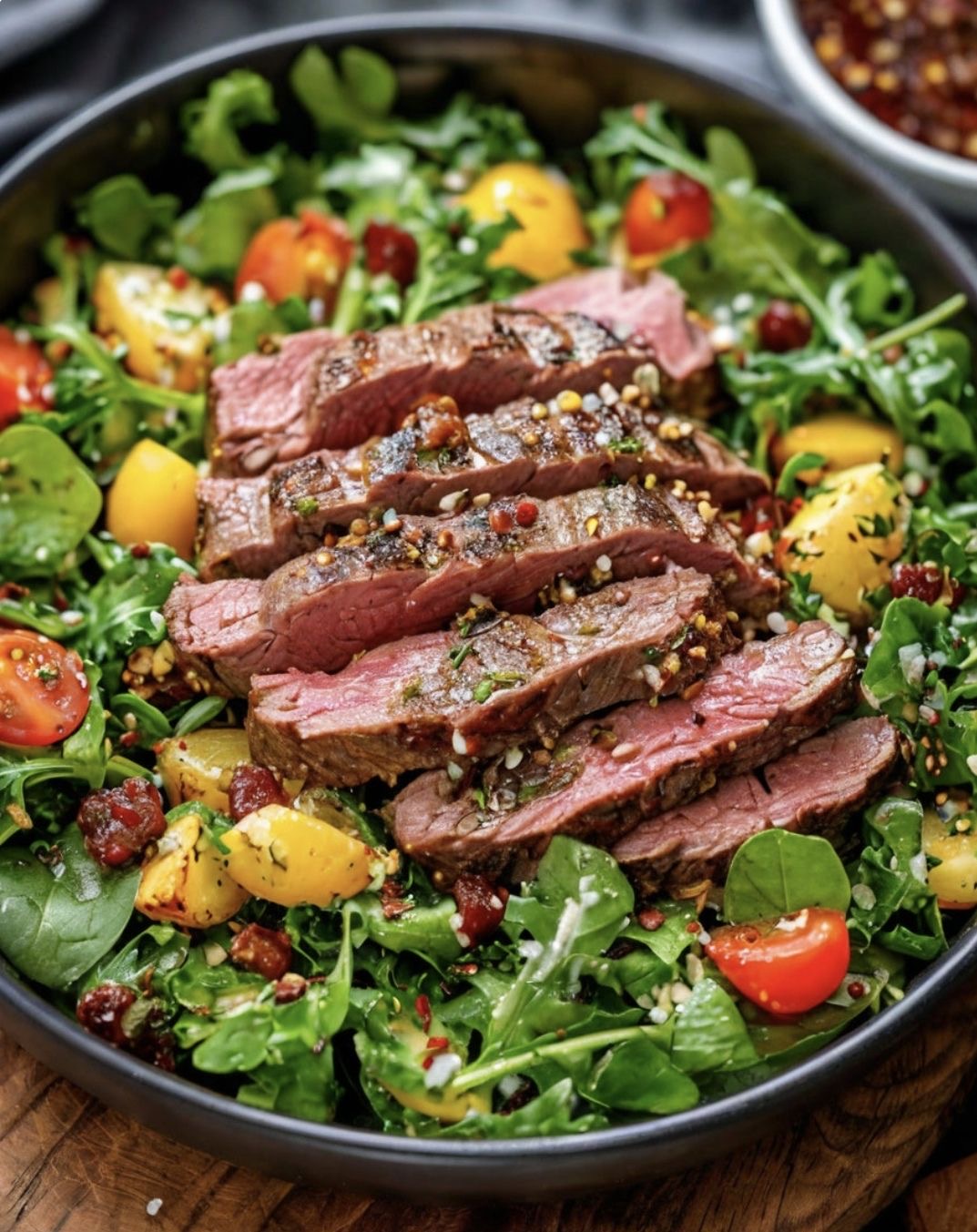 Salade de steak
