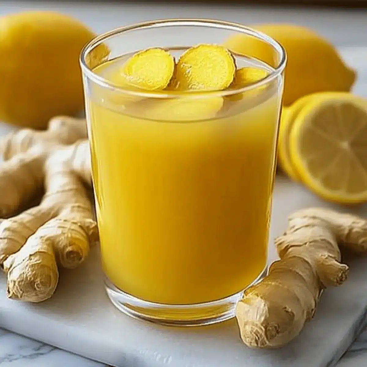 Jus de citron gingembre