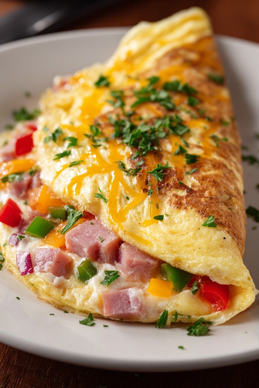 Omelette au thon