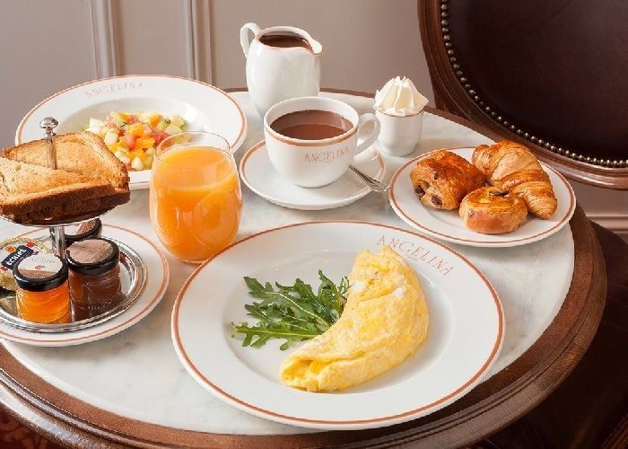 Petit déjeuner continental