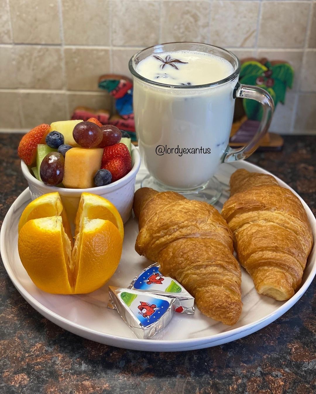 Petit déjeuner simple