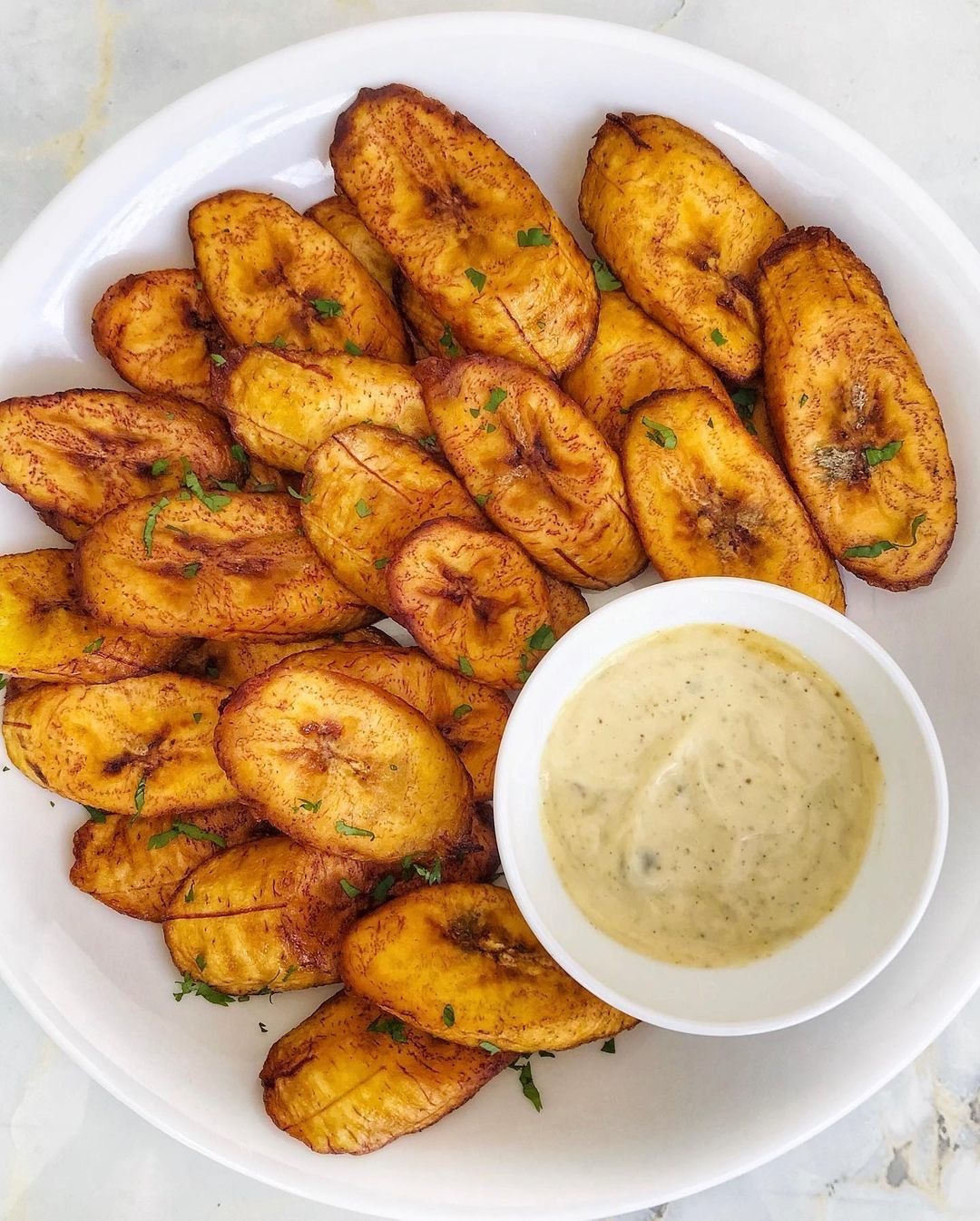 Supplément de frites de plantain